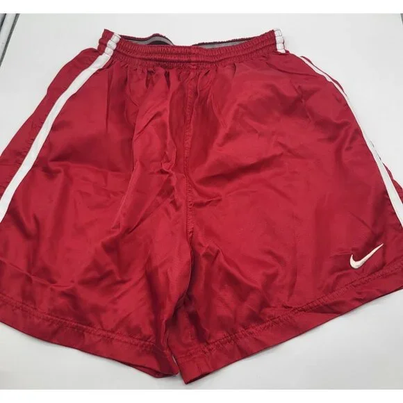 NIKE Men's Small Lot of 4 Athletic Gym Shorts Lightweight Soccer Shiny Y2K - Picture 10 of 15